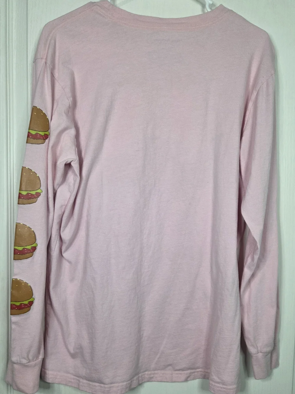 SpongeBob Driver License Graphic Long Sleeve - Pink-Size Large - Picture 2 of 5